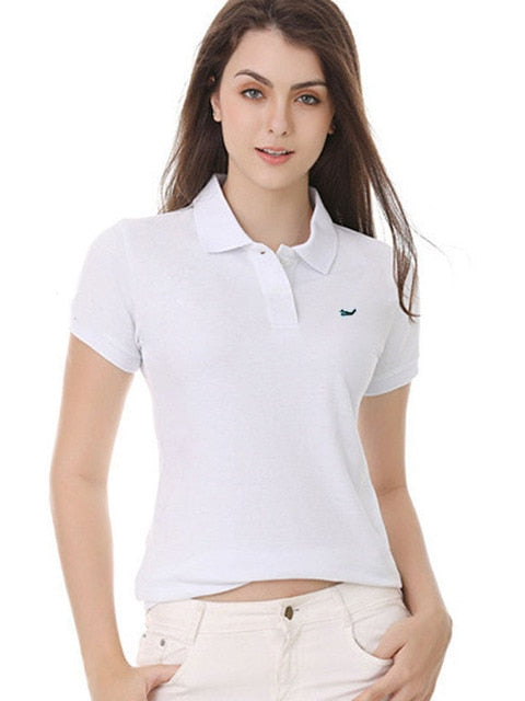 Original Mesh 100% Cotton Summer Women polo