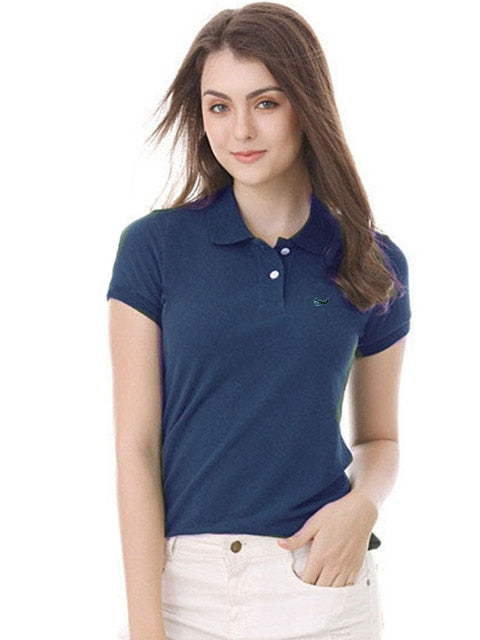 Original Mesh 100% Cotton Summer Women polo