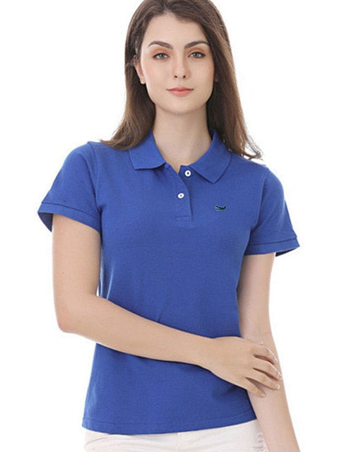 Original Mesh 100% Cotton Summer Women polo