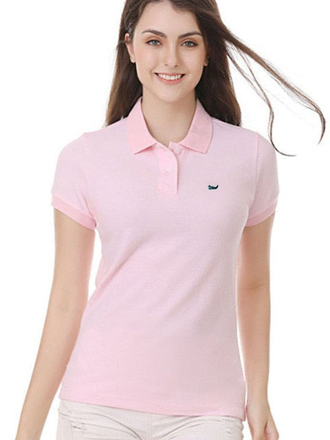 Original Mesh 100% Cotton Summer Women polo