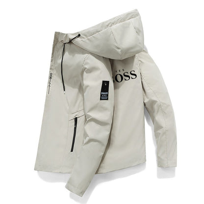 Mens Boss waterproof coat