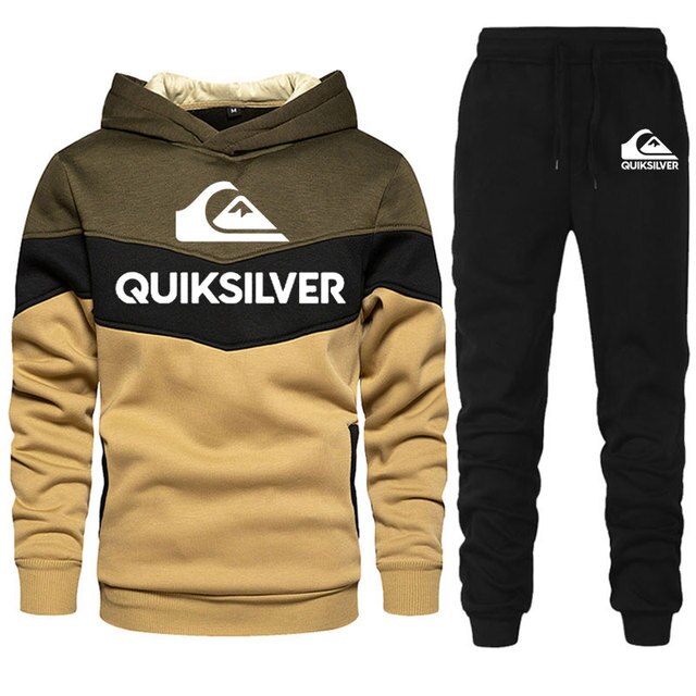 Quik silver Hoodie bottoms set