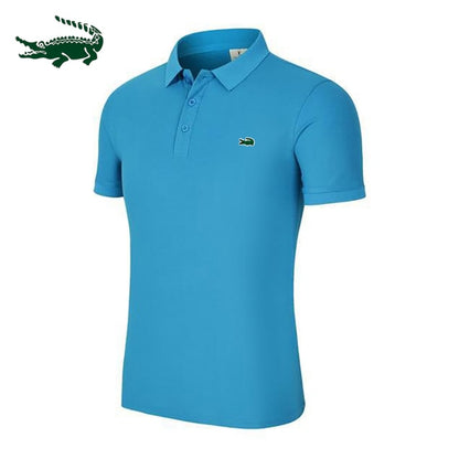 quality men100% cotton polo shirt 2023 summer