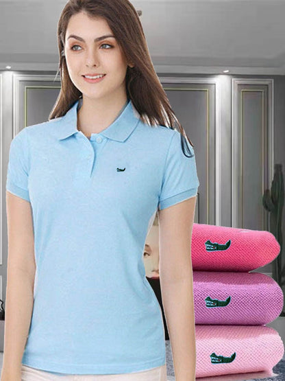 Original Mesh 100% Cotton Summer  Women polo