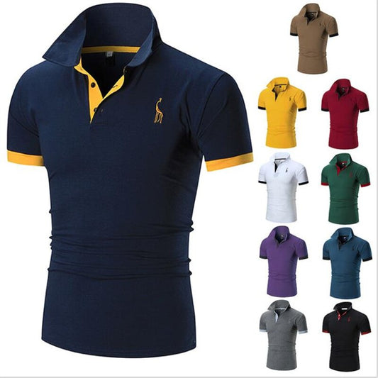 Male Tops Casual polo top