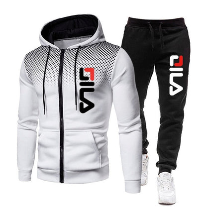 2023 New Brand Men Sportswear Two Piece Set