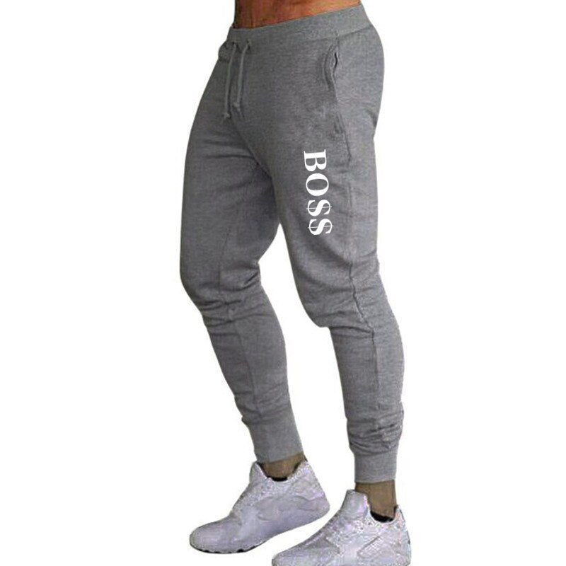 New Jogging Pants Men Sport Sweatpants Running Pants Pants Men Joggers Cotton Trackpants Slim Fit Pants Bodybuilding Trouser