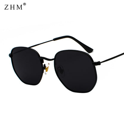 Metal Frame Pilot Mirror Sunglasses