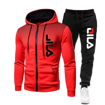 2023 New Brand Men Sportswear Two Piece Set