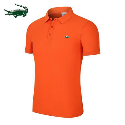 quality men100% cotton polo shirt 2023 summer