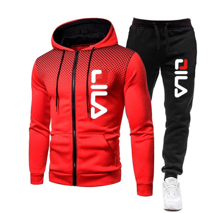 2023 New Brand Men Sportswear Two Piece Set