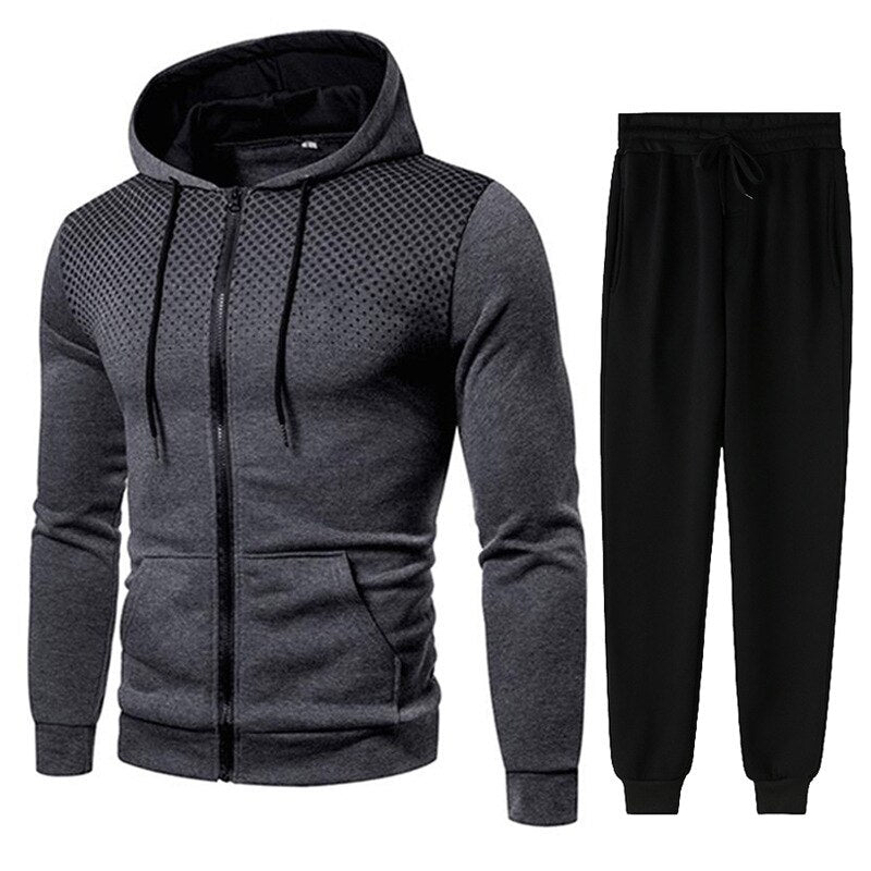 Mens hoodie and sweatpants set