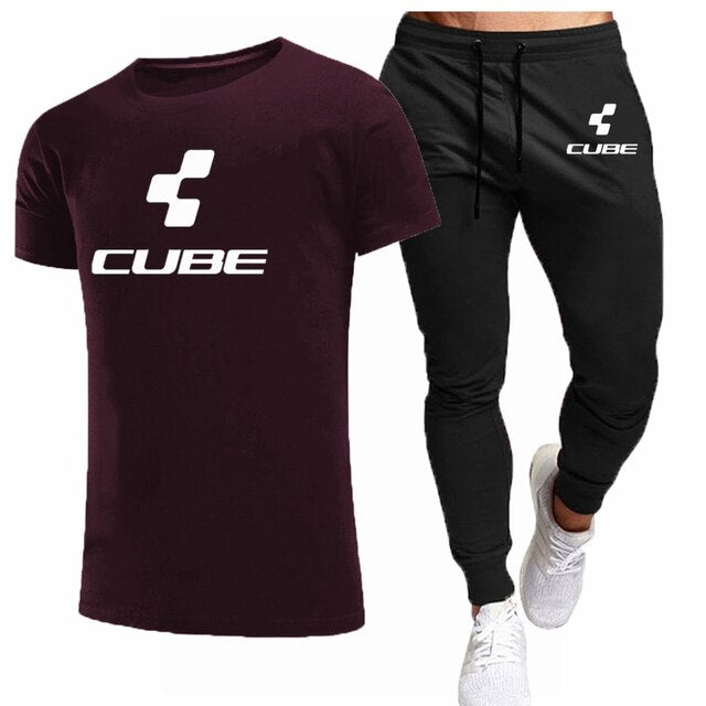 CUBE  Sportswear Set Summer Tracksuits