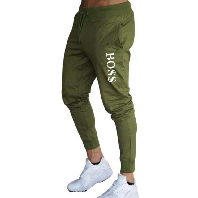 New Jogging Pants Men Sport Sweatpants Running Pants Pants Men Joggers Cotton Trackpants Slim Fit Pants Bodybuilding Trouser