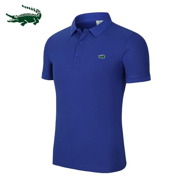 quality men100% cotton polo shirt 2023 summer