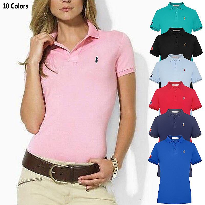 Womens Polos Shirts Short Sleeve