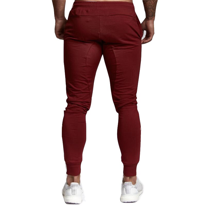 Sik Silk Men Pants Fitness Skinny Trousers