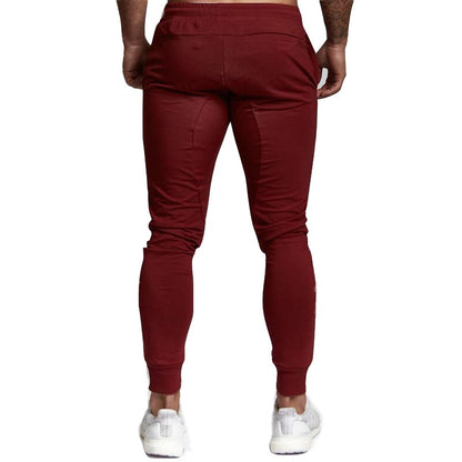 Sik Silk Men Pants Fitness Skinny Trousers