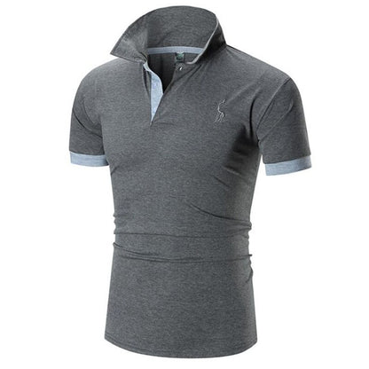 Male Tops Casual polo top