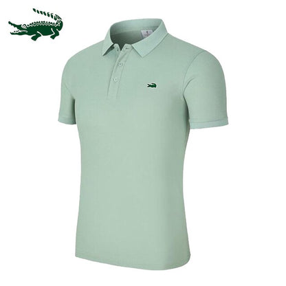 quality men100% cotton polo shirt 2023 summer