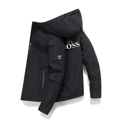 Mens Boss waterproof coat